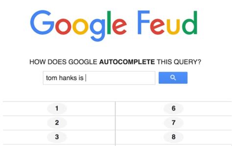 Quick, accurate answers for google feud! One of the Funniest Games Ever: Google Feud | ForeverGeek
