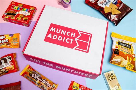 Munch Addict Subscription Snack Crate Box From Around The World