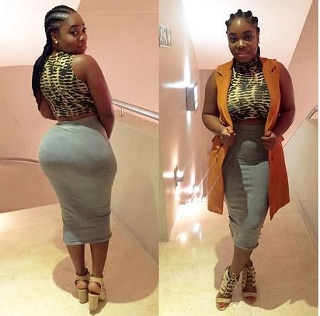 Omg This Pretty Ghanaian Star With Massive Butt Is Causing Commotion