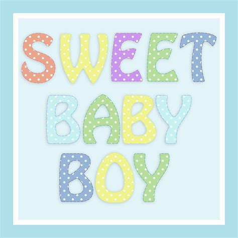 Baby Boy Announcement Card Free Stock Photo Public Domain Pictures