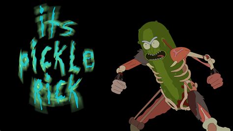 I Made A Pickle Rick Background 1920x1080 Rickandmorty