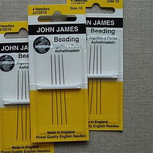 John James Size 10 Beading Needles