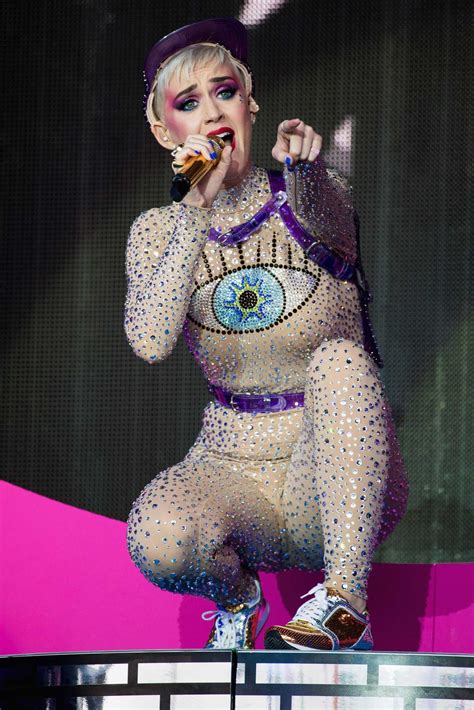 Katy Perry Performs At Glastonbury Music Festival At Worthy Farm In
