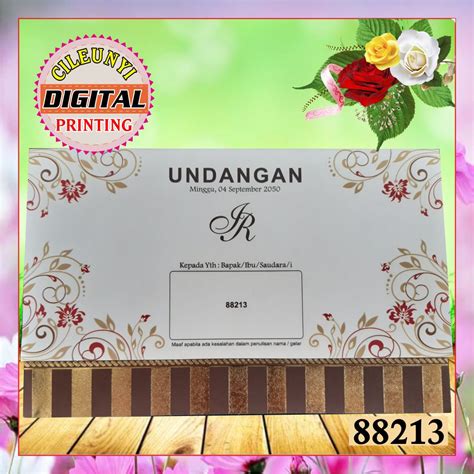 Maybe you would like to learn more about one of these? Cetak Undangan Murah : 2020