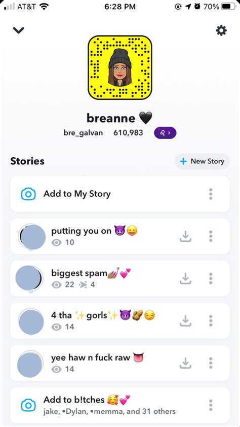 Snapchat Names Ideas