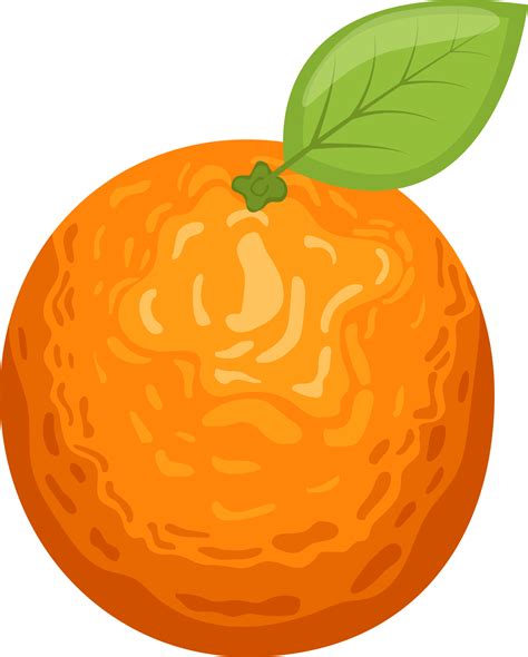 Delicious Orange Fruit Clipart Design Illustration 9398456 Png