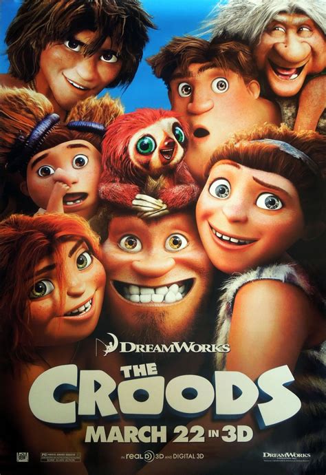 A new age is very similar to its predecessor, not very good. Jam-packed poster for The Croods - Scannain