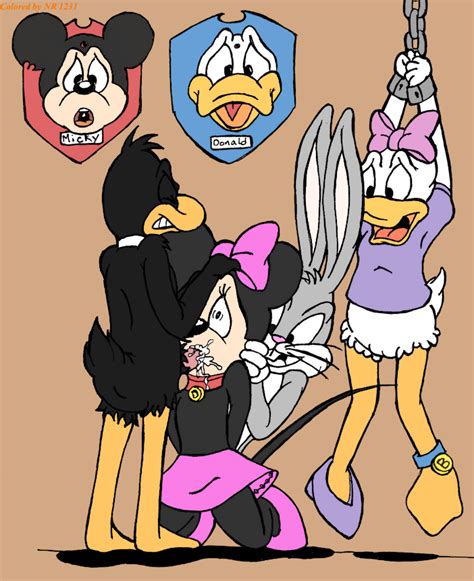 Image Bugs Bunny Daffy Duck Daisy Duck Donald Duck JK Looney Tunes Mickey Mouse Minnie