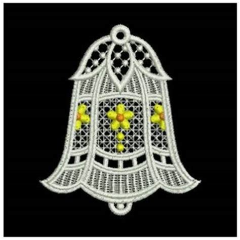 Fsl Christmas Bells Machine Embroidery Design Embroidery Library At