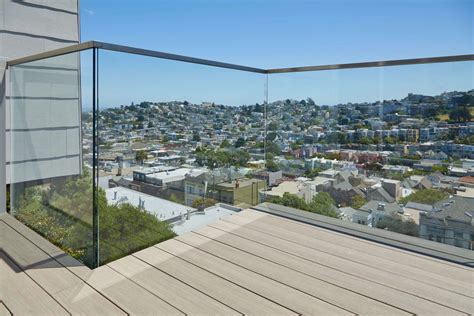 Side Mount Deck Glass Railing Viewrail
