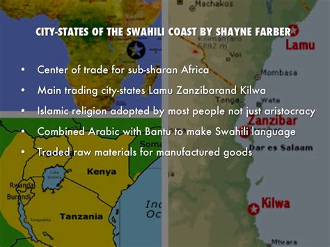 City States Of The Swahili Coast By Shaynefarber