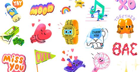 Good Mood Sticker Pack For Snapchat On Behance