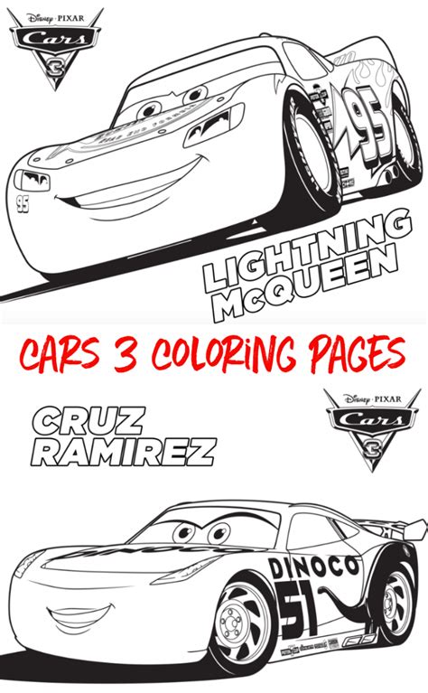 Getcolorings.com has more than 600 thousand printable coloring pages on sixteen thousand topics including animals, flowers, cartoons, cars, nature and many many more. Free CARS 3 Coloring Sheets #Cars3 » Sunny Sweet Days