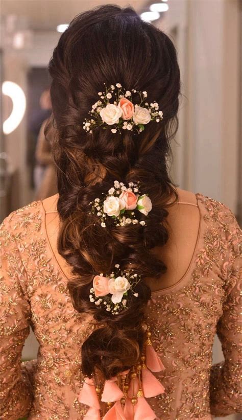 Watch here step by step process of achieving this cool look in few easy steps. Beautiful Wedding Hairstyle Trends 2020 in 2020 | Bridal hairstyle for reception, Bridal hair ...