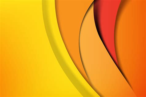 Orange and Yellow Abstract background dark and black layer overlaps 002