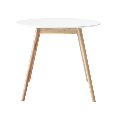 Runder Esstisch, D 90 cm, weiß Spring | Maisons du Monde