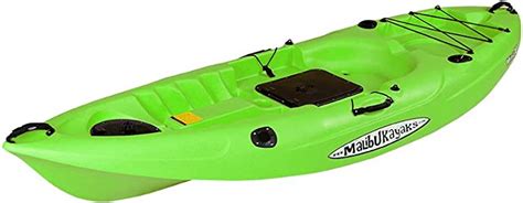 Malibu Kayaks Mini X Fish And Dive Model Sit On Top Kayak Lime Amazon