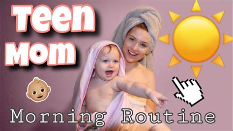 Teen Mom Morning Routine Weekend Edition Youtube