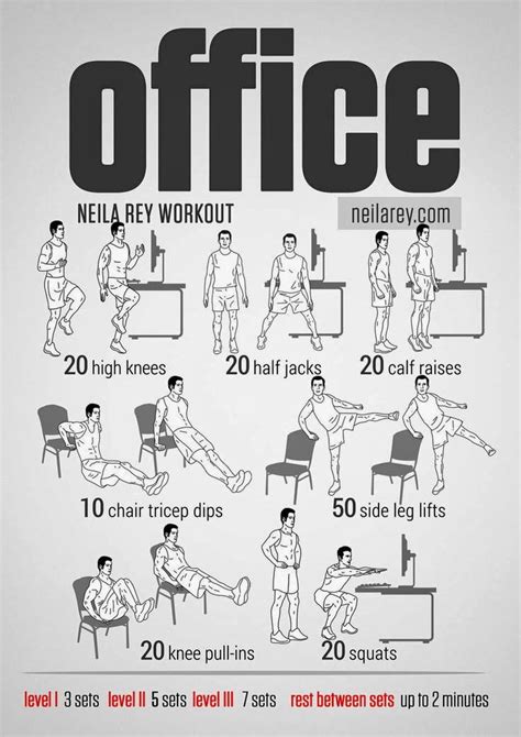 Home Gym Office Workout By Neila Rey