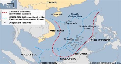 China Busy Redrawing Territorial Waters Map Sowing Seeds Of Conflict