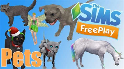 Sims Freeplay Pets Youtube