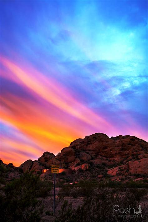 Arizona Sunsets And Sunrises Posh In Progress Arizona Sunset