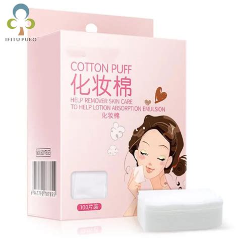 200pcs Lot Cotton Quality Long Staple Combed Cotton Makeup Remover Miss Cleansing Tools Lyq In