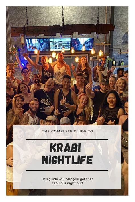 Krabi Nightlife The Complete Guide For The Best Parties In Krabi