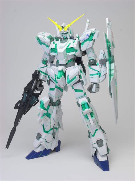 Gundam Guy 1144 Rx 0 Unicorn Gundam Destroy Mode Green Psycho Frame