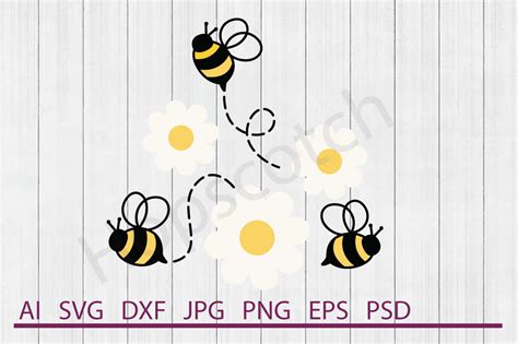 All contents are released under creative commons cc0. Bee SVG, Bee DXF, Cuttable File By Hopscotch Designs ...