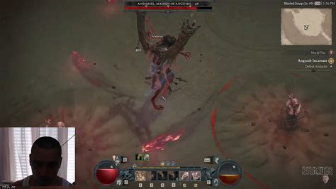 Diablo Iv Andariel Boss Fight Barbarian Gameplay Anguish Incarnate