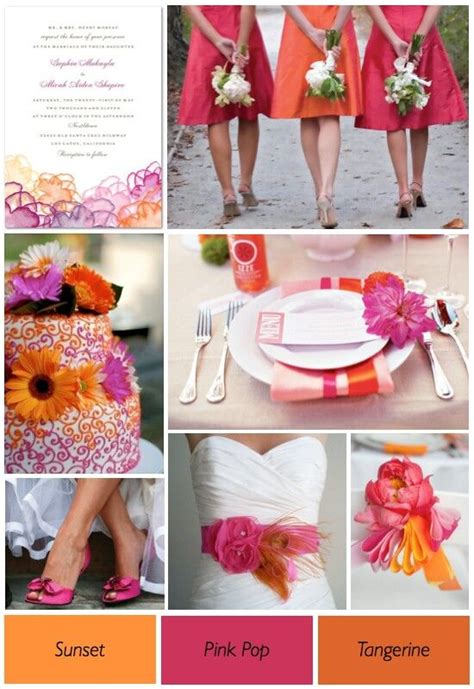 Loving The Bright Colors With Tiffany Blue And Maybe A Red Pink Wedding