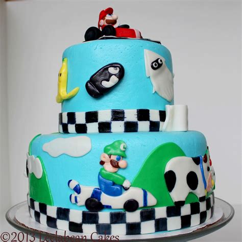 See more ideas about mario cake, super mario cake, super mario. Leelabean Cakes: Mario Kart Cake!