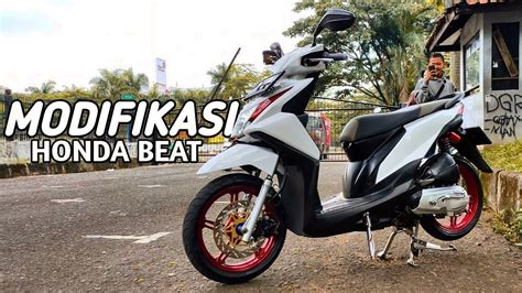 Review Modifikasi Honda Beat Fi Rapih Banget Coy Motornya Youtube