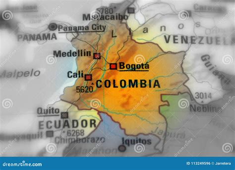 Republic Of Colombia Stock Photo Image Of Tourism Topo 113249596