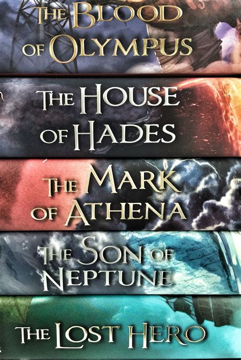 The Heroes Of Olympus By Rick Riordan Sequel Series To Percy Jackson