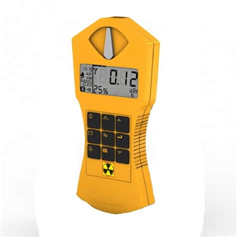 Safetyware Gammascout Portable Instrument Radiation Detector