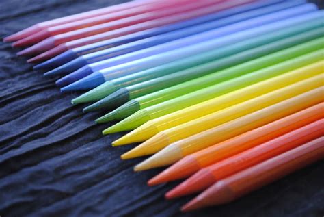 Rainbow Pencils By Strange 1 On Deviantart Colored Pencil Set