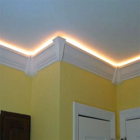 Tray Ceiling Rope Lighting Build Diy Tray Ceiling Photo