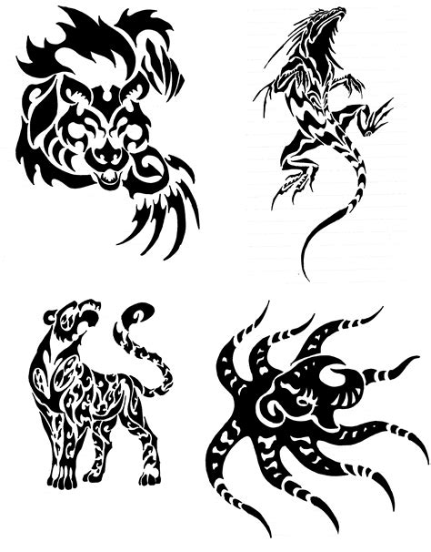 Fascinating Tribal Tattoo Animal Design Ideas Amazing Tattoo Design