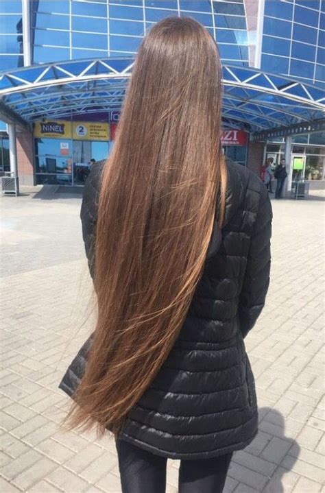 15 ~ 20 inches hair length: Pin by longstraight silky on Long straight brunette | Long ...