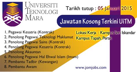 Bank simpanan nasional (bsn), 30, jalan ib 1, taman iskandar bistari, 32600 seri iskandar, perak bank islam malaysia bhd, bandar universiti, seri iskandar, 32610, bandar seri iskandar, perak bank pertanian malaysia, ground floor, kompleks pentadbiran kerajaan daerah perak tengah, bandar baru seri iskandar, 32610, seri iskandar, perak Jawatan Kosong #UiTM Kampus Seri Iskandar Perak. Kerja ...