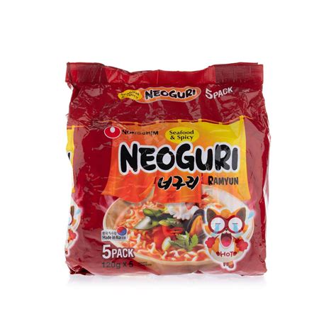 Nongshim Neoguri Spicy Seafood Udon 120g Spinneys Uae