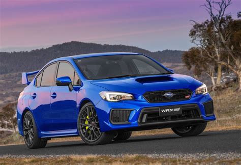 2018 Subaru Wrx And Wrx Sti On Sale In Australia Sti Specr Added