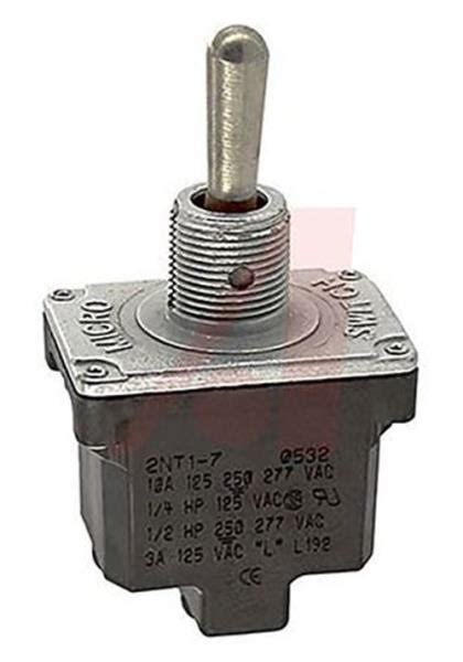 Honeywell Double Pole Double Throw Dpdt Toggle Switch On Off On