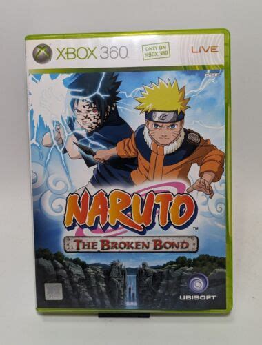 Naruto The Broken Bond Xbox 360 Ntscj English Box Manual Game
