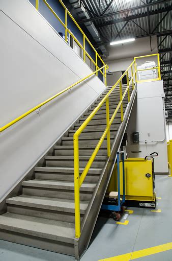 Stairs In A Warehouse Stock Photo Download Image Now Istock