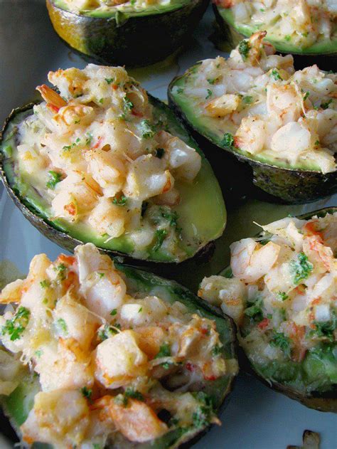 Baked Seafood Stuffed Avocados Brunchweek Rants From My Crazy