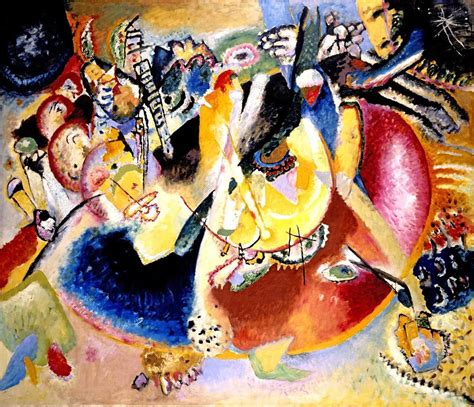 Kandinsky Improvvisazione Con Forme Fredde 1914 Wassily Kandinsky