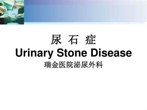 Ppt 尿 石 症 Urinary Stone Disease Powerpoint Presentation Free